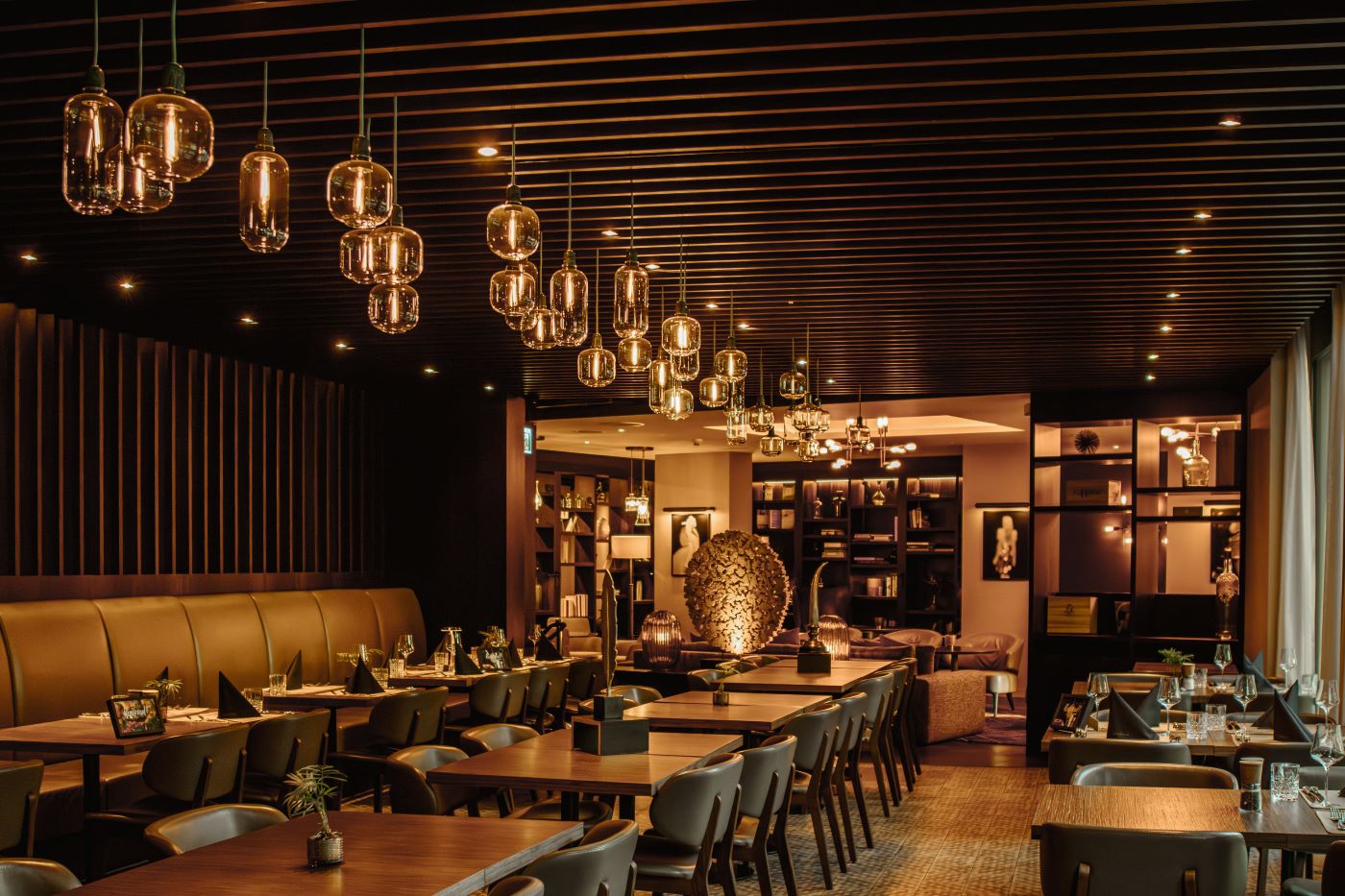 Restaurant Oerlikon italienisches Restaurant in Oerlikon bei Abendstimmung