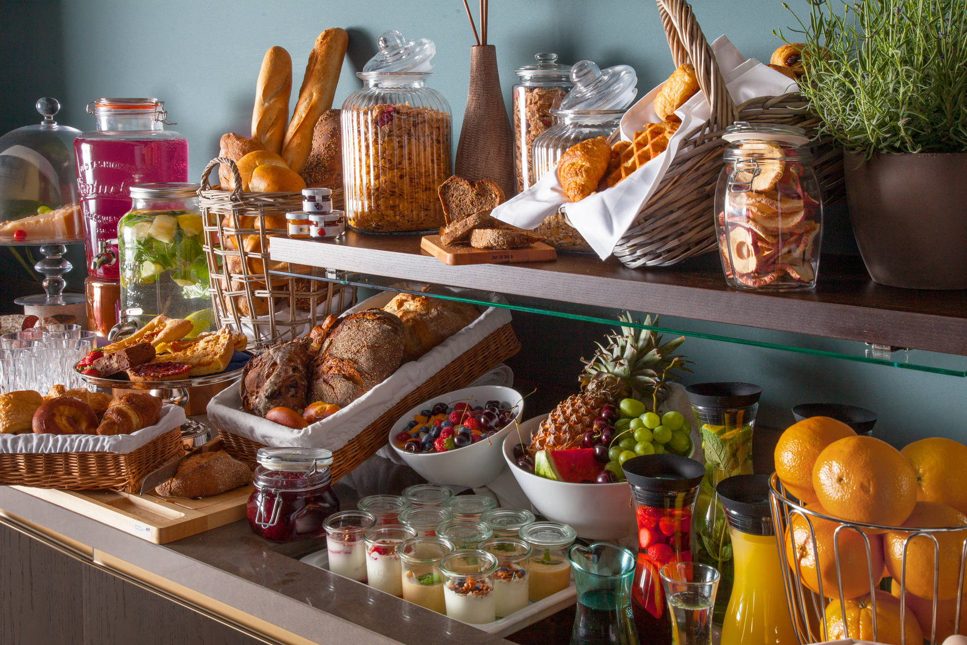 Aus der Region, frisch und hausgemacht – Frühstücksbuffet im ACASA Suites Zürich