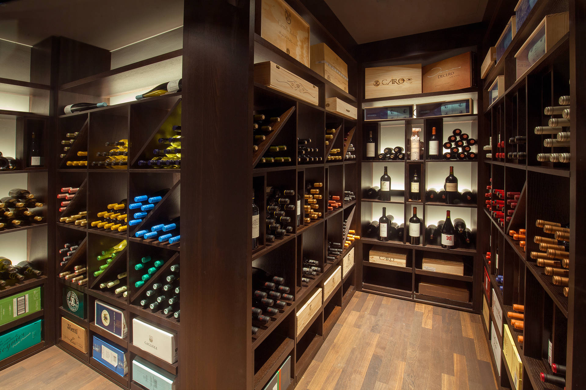 Weinkeller im ACASA Suites Zürich